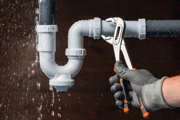 Professional Leak Detection technician working in Partlow, VA